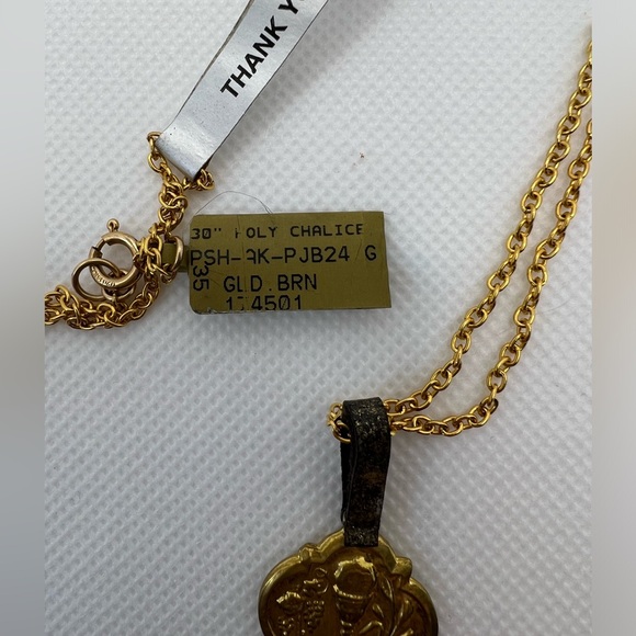 Blue Ruby Necklace - New With Tags - Picture 2 of 4